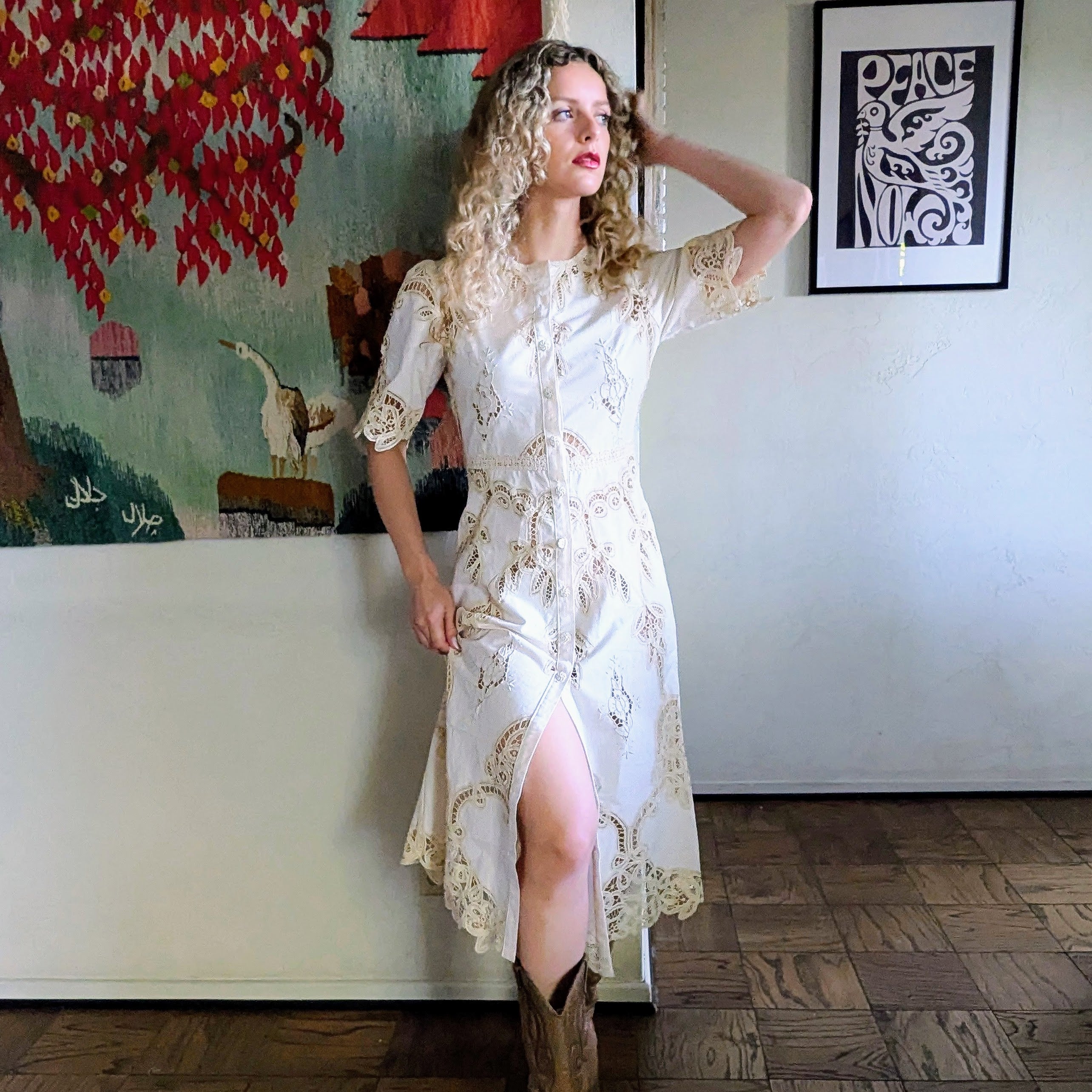 Lim's Vintage Crochet, Embroidered, and Silk Women's Fashions