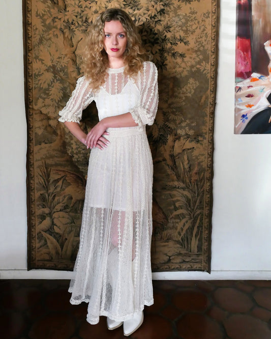 Lim's Crochet, Embroidered, and Battenberg Lace Dresses Lim's Vintage Lim's Crochet, Embroidered, and Battenberg Lace Dresses Lim's Vintage